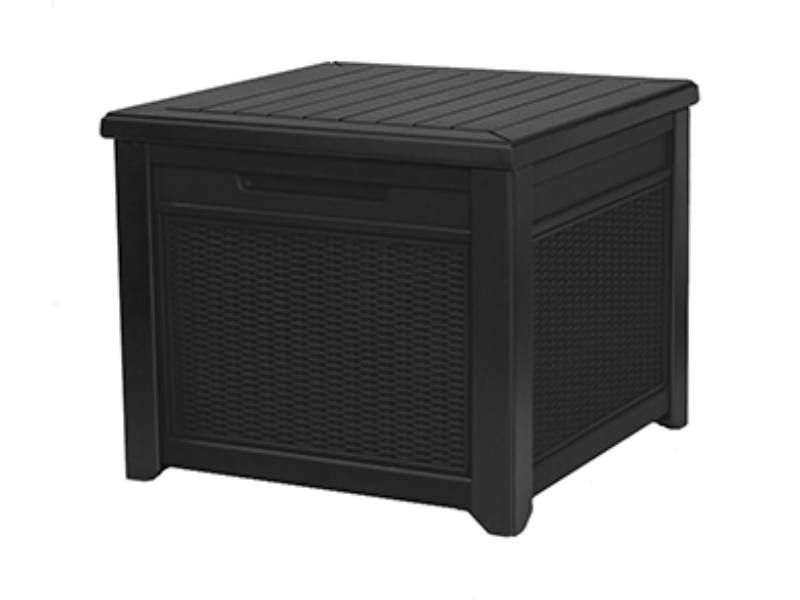 Cube rattan manyag kerti trol lda 208 L antracit szrke